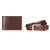 Hdecore Combo of Brown Belt and Brown Wallet-Pack of 2 Pcs (BRBRBW)