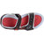 Lancer Black Red Sandals