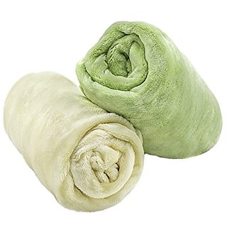 Buy Cozy Fleece Microplush Fitted Crib Sheet Yellow Mint Online