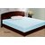 KNH TEXTILES Blue Double Bed Mattress cover