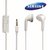 Handsfree For Samsung EHS61ASFWE In Ear Earphones 3.5mm jack - White (Original)