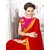 onlinefayda Multicolor Georgette Embroidered Saree With Blouse