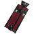 Ws deal unisex maroon and black stretchable suspender with bow combo