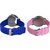 STAR CHOICE PINK BLUE MORE ANALOG WATCH FOR WOMEN .GIRLS