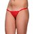 Women's Thong RED, black fashionable panty (Pack of 2 )