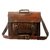CraftShades15'' big pocket genuine leather laptop bag/ messenger bag/ satchel bag for men  woman