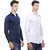 Black Bee Solid Cotton Poly-Cotton Shirts for Men Pack of 2