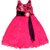 Arshia Fashions girls party dresses - sleeveless - Party wear - Pink