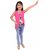 Arshia Fashions  Girls Dress Jeans and Top -Sleeveless - Party wear