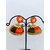 Orange And Green Thread Party Wear Elegant Earrings For Women And Girls