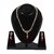 Penny Jewels Alloy Fashion Designer Antique Unique  Simple Mangalsutra  Set With Earring For Women  Girls