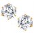 Beautiful Combo Of 4 Pair Of Earrings Includes 1 Ct. Solitaire By GoldNera