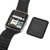 Ibs GT08 Blueetooth with Built-in Sim card and memory card slot Compatiible with All Android Mobiles Black Smartwatch