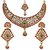 Jewels Gehna Alloy Latest Party Wear  Wedding Necklace Set  Earring With MaangTikka Set For Women  Girls