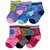 Neska Moda 6 Pairs Kids Multicolor Cotton Ankle Length Socks Age Group 1 to 3 Years SK237
