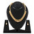 Jewels Gehna Alloy Party Wear Traditional Stone Fancy Golden Necklace Set With Earring For Women  Girls