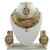 Anuradha Art Golden Finish Antique Shimmering Stone Wonderful Traditional Long Necklace Set For Women/Girls