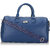 Novex Blue Caze Cabin Synthetic Leather Travel Duffle Bag