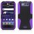 Aimo Wireless LGMS840PCPA024 Hybrid Armor Cheeze Case for LG Connect 4G LS840 - Retail Packaging - Purple