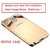 A-Smile@ Samsung Galaxy Note 3 Mirror Case, Luxury Metal Air Aluminum Bumper Detachable + Mirror Hard PC Back Cover Case 2 in 1 cover Ultra-Thin Frame Case For Samsung Galaxy Note 3, (Gold)