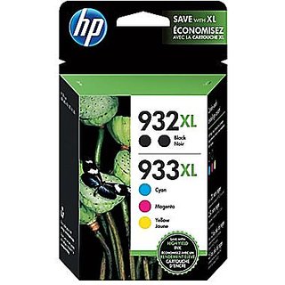 HP 932XL/933XL High Yield Black and C/M/Y Color Ink Cartridges (N9H69FN#140), 5/Pack