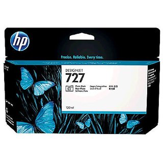 HP HEWB3P23A 727 Ink Cartridge, Photo Black Standard Yield