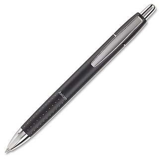Pilot Axiom Collection Retractable Ball Point Pen, Black Barrel, Blue Ink, Medium Point (90060)