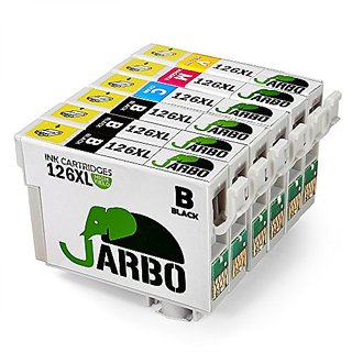 Buy JARBO 1 Set+2 Black Replacement for Epson 126XL Ink Cartridge High  Yield, Worked with Epson Stylus NX430 Workforce 845 645 545 435 520 630 633  WF-3520 WF-3540 WF-7510 WF-7520 WF-7010 WF-3530 Printer Online @ ₹1679 from  ShopClues