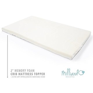 Milliard crib mattress topper sales