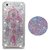 iPhone 6 Case, iPhone 6s Cover, Duosi Luxury Campanula Sparkle Glitter Heart Bling Transparent Clear Dynamic Flowing Liquid Hard Plastic Cover