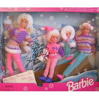 Barbie sisters sledding fun discount