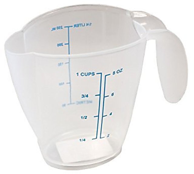 1-Cup Plastic Measuring Cup