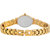 Timesquartz Wrist Watch - A 124 (GOLDEN)