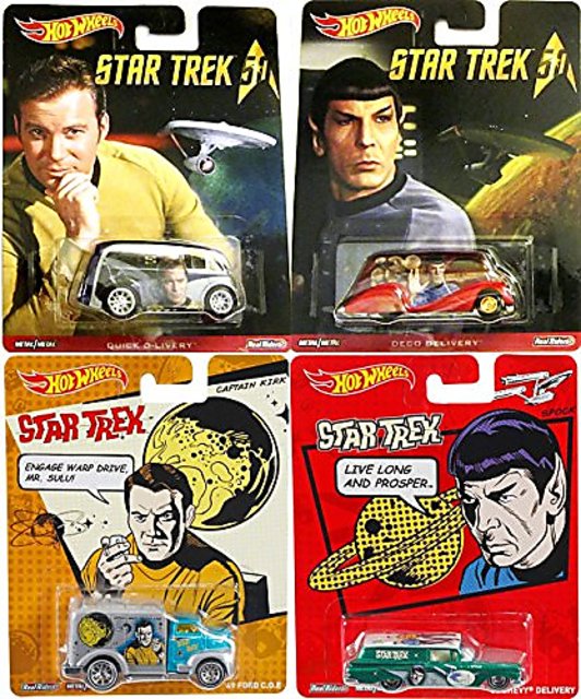 hot wheels star trek 50th anniversary