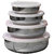 iSteel (Set of 4) Steel Containers