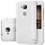 Huawei G8 / GX8 case, KuGi  Huawei G8 / GX8 case - Star style High quality ultra-thin PU Leather Case for Huawei G8 / GX8 smartphone. (White)