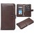 Wallet Case Hynice Usually Wallet Purse For Women Men Girls With Card Holder Card Slots Window Photo Slot Fit IPhone 6/6S Plus SamsungS7edge S6edge All Under 6inch Cellphone(A6-brown)