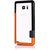 Galaxy Note5 Case, Armor 3-Color Protective Bumper Soft TPU Frame Case Cover All Side Protection [Shock Absorber] for Samsung Galaxy Note 5 (Black+Orange)