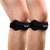 Ipow 2 Pack Pain Relief & Patella Stabilizer Knee Strap, Black