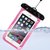 Miyoo Waterproof Case, Waterproof Pouch, Ultra Universal Waterproof Pouch, Waterproof Case with Touch Responsive Transparent Screen Protector for iPhone 6/6 Plus/5/5s/5c/4/4s/Samsung Galaxy S3/S4/S5/S6/S6 edge/Note 2/3/4 (Pink)