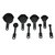 PLASTIC MEASURING CUP AND SPOON SET OF 8