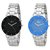 Evelyn Multicolor Round Dial Silver Metal Analog Watch For Women