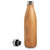 Water Bottle Flask with Double Wall in wooden Look