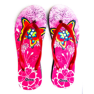 pink butterfly flip flop for girls at Best Prices - Shopclues Online Shopping Store