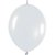 Mayflower Balloons 29986 6 Link-O-Loon Fashion White Latex