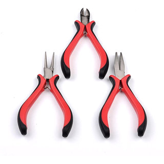 DIY Crafts  Jewelry Ferronickel Round Nose Pliers Flat Nose Pliers Side-Cutting