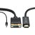 A-tech Ahdvgsy50-bk Is a 16ft Hdmi Male to VGA Male Converter Adapter Video Cable. This Hdmi Cable for Vga Projetcor Often Used As an Laptop to Tv Cable,it Support 3d ,1080p with audio output
