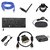 BacchaBox Complete Raspberry/Banana Pi Accessory Kit (Keyboard, Mouse, Power Supply, Wifi Adapter, Network Cable, Video Cable with DVI Adapter, USB Hub, Multi Card Reader)