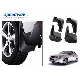 Speedwav Car Mud Flaps For Ford Ikon Set Of Four Pieces
