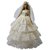 Handmade Quality Multi-layer Princess Wedding Party Gown Dress for Barbie Clothes Gift- LIGHT CHAMPAGNE COLOR XMAS GIFT